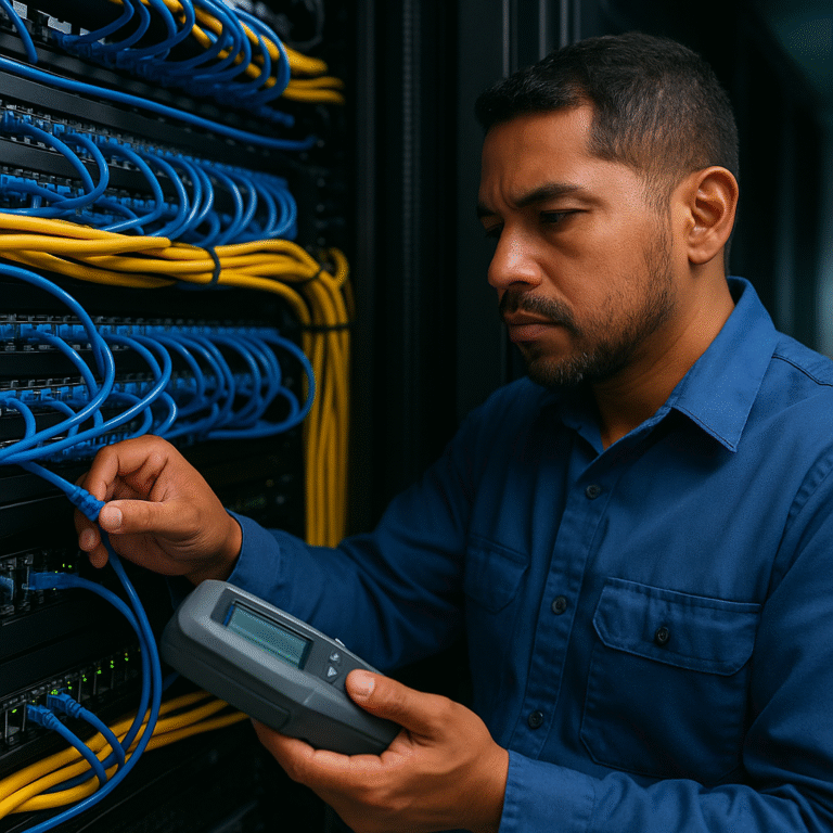actualización de infraestructura de red